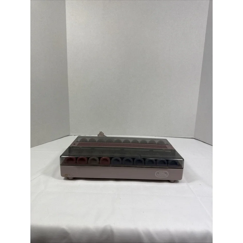 Vidal Sassoon Hot Rollers 20 Soft Velvet‎ Curlers Clips VS 380 3 sizes